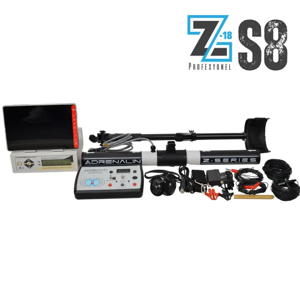 Adrenalin Adrenalin Z18 S8 Çoklu Sensörlü 3D Yer Altı Görüntüleme Cihazı (8 Sensör, Manyetik Filtreleme, Yüksek Çözünürlüklü Tarama)