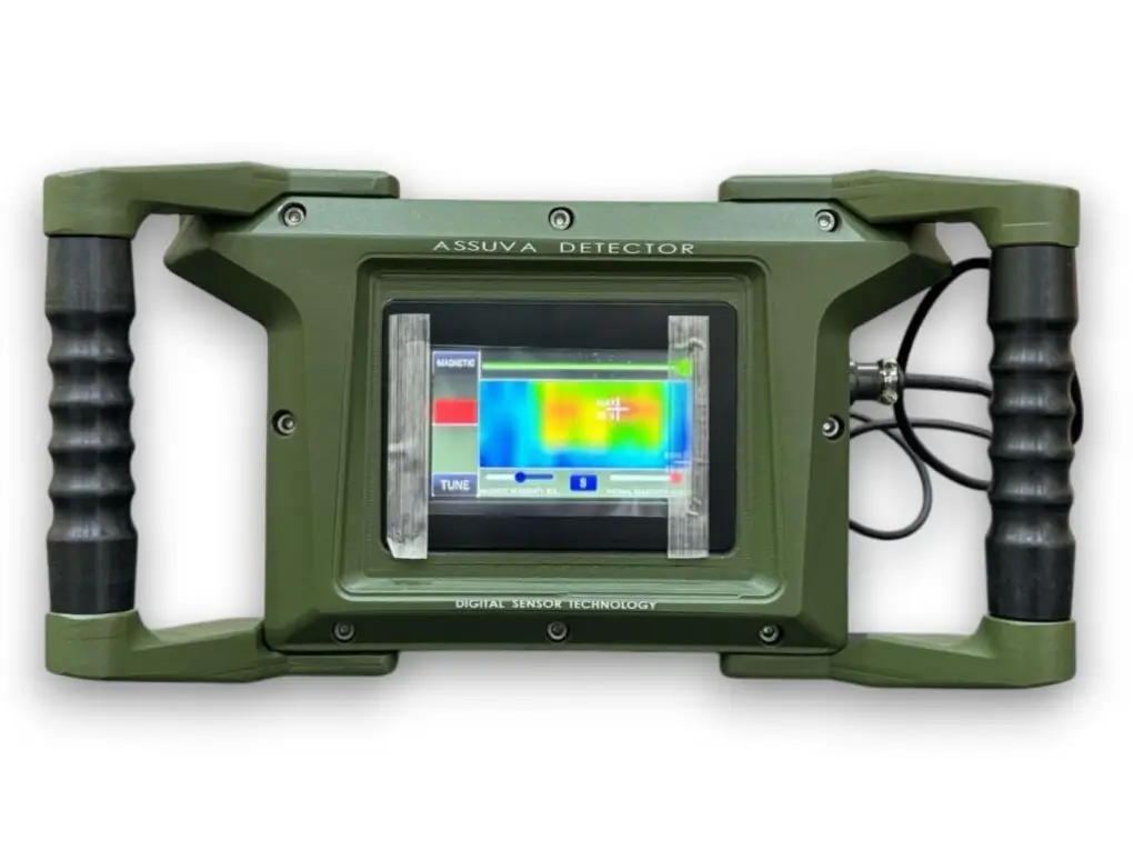 Assuva Dedektör ASSUVA Proton Elic RB-I M-4 Special Militech Çok Sensörlü Yer Altı Araştırma Cihazı (Manyetik/Termal/Lidar/Doppler, Gerçek Zamanlı Tarama)