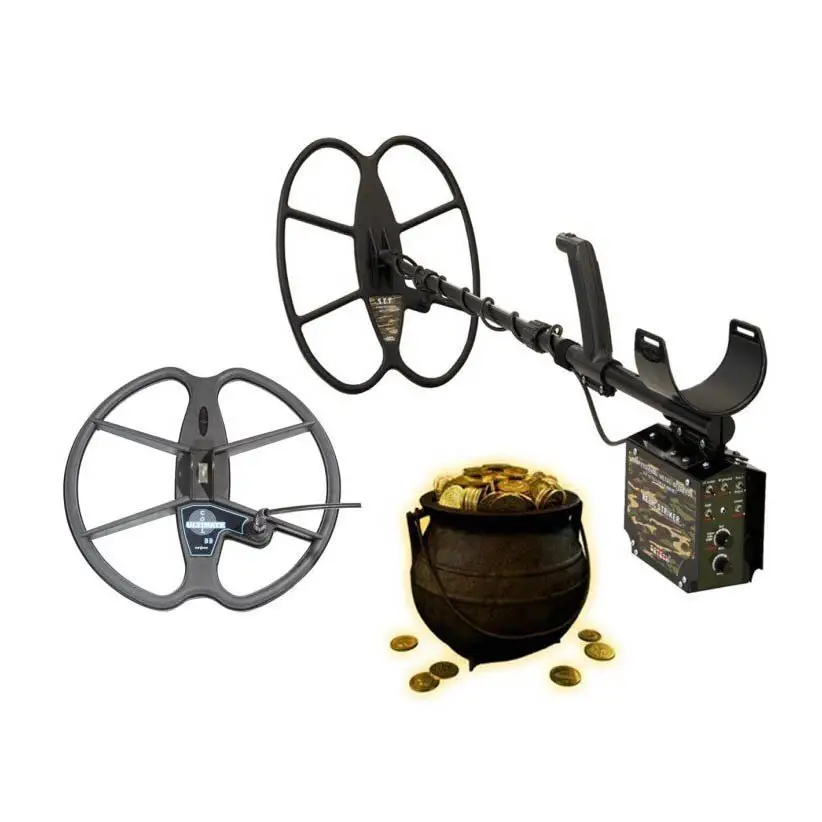 Detech Detech Relic Striker Çift Başlıklı Düşük Frekanslı Derin Arama Dedektörü (18x15" SEF + 13" Ultimate)