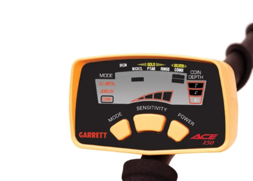 Garrett Garrett ACE 150 Başlangıç Dedektörü (6.5x9" PRO Başlıklı)
