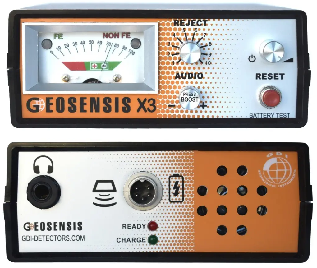 GDI Detectors GDI Geosensis X3 Pulse Indüksiyon Derin Arama ve Büyük Hedef Dedektörü - Standart Paket