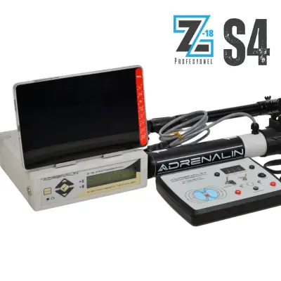 Adrenalin Z18 S4 Çoklu Sensörlü 3D Yer Altı Görüntüleme Cihazı (Yatay + Dikey Sensör, Manyetik Filtreleme, Yapı ve Boşluk Tespiti)