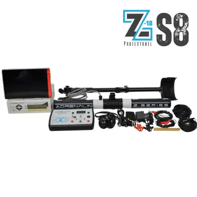 Adrenalin Z18 S8 Çoklu Sensörlü 3D Yer Altı Görüntüleme Cihazı (8 Sensör, Manyetik Filtreleme, Yüksek Çözünürlüklü Tarama)