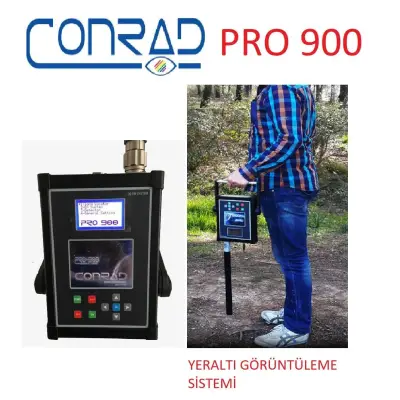 Conrad Pro-900 Active Üst Seviye EM Yer Altı Görüntüleme ve Manyetometre Cihazı (Canlı Grafik) görsel 2