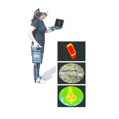 Conrad X-3 Ultra EM Görüntüleme ve Alan Tarama Birleşik Yer Altı Araştırma Sistemi görsel 3