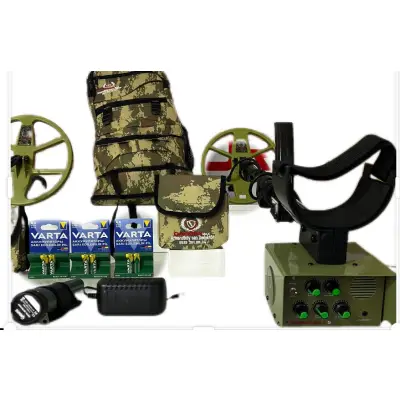 Dagger Max Strong Pro Paket VLF Define ve Altın Dedektörü (Analog Sistem, Sesli Ayrım, Pinpointer ve Ek Donanım) görsel 2