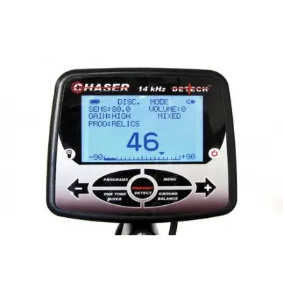 Detech Chaser Türkçe Menülü Dijital Ekranlı Define Dedektörü (9" Ultimate Başlıklı)