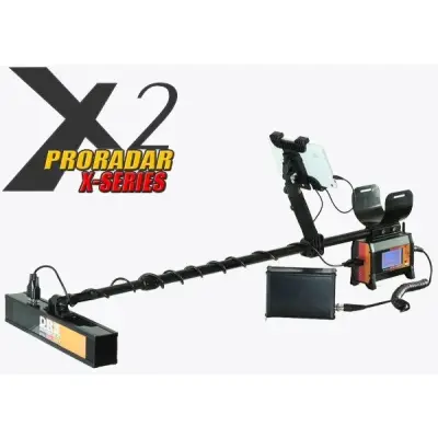 DRS Pro Radar X-2 Yeraltı Radar ve Define Dedektörü (Çoklu Mod, Sinyal İşleme, Parazit Filtreleme)