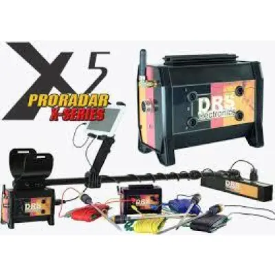 DRS Pro Radar X-5 Yeraltı Radar ve Define Dedektörü (Çoklu Mod, Sinyal İşleme, Parazit Filtreleme) görsel 3