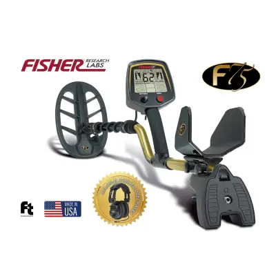 Fisher F75+ Yüksek Performanslı VLF Define Dedektörü (28 cm DD Açık Çerçeve Başlıklı) görsel 2