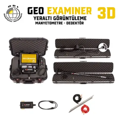 GDI Geo Examiner 3D Tablet Kontrollü Görüntüleme Sistemi - Üç Sistemli Tam Paket