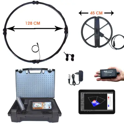 GDI Geosensis X3 Pulse Indüksiyon Derin Arama Dedektörü - Tam Donanımlı 3D Pro Paket görsel 2