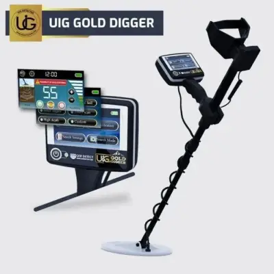 Ger Detect UIG Gold Digger Çok Sistemli VLF Altın ve Metal Dedektörü (Mineralli Zemin Uyumlu) görsel 2