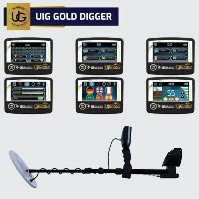 Ger Detect UIG Gold Digger Çok Sistemli VLF Altın ve Metal Dedektörü (Mineralli Zemin Uyumlu) görsel 3