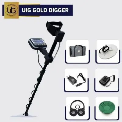 Ger Detect UIG Gold Digger Çok Sistemli VLF Altın ve Metal Dedektörü (Mineralli Zemin Uyumlu) görsel 4