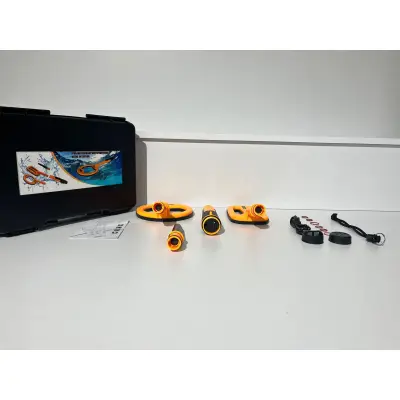 GPoint Dive 3 Başlıklı Pointer — Değiştirilebilir Başlıklı Şarjlı Noktalama ve Yardımcı Arama Seti (Çoklu Başlık, Özel Çanta, Type-C Şarj, 1 Yıl Garanti) görsel 2