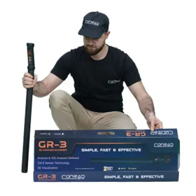 Groundtech GR-3 Telefon Uyumlu Kompakt 3D Yer Altı Görüntüleme Cihazı (Conrad) görsel 2