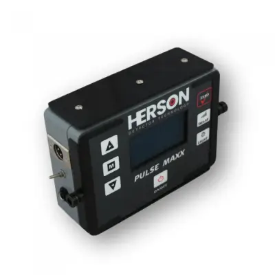 Herson Pulse Maxx Profesyonel Pulse İndüksiyon Derin Metal Dedektörü (Manuel Ground Balans, İletkenlik Göstergesi, Çoklu/Uçurtma Başlık) görsel 2