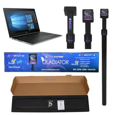 Hira Dedektör GTR Multi 2 Elektromanyetik İmpuls 3D Yer Altı Görüntüleme Cihazı (Dikey Süper Sensör, Yatay/Dikey Tarama, Yapı ve Boşluk Tespiti) görsel 4