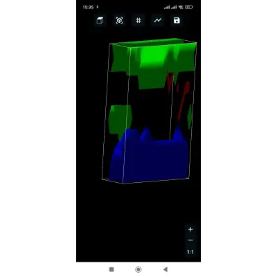 Hira Dedektör GTR Strong Ultra Android Elektromanyetik 3D Yer Altı Görüntüleme Cihazı (Güçlendirilmiş Sensör, 3D Çekim, Yapı ve Boşluk Tespiti) görsel 2