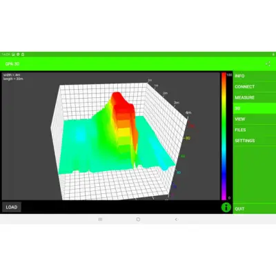 KTS GPA 500 XS Kompakt 3D Yer Tarama ve Metal Ayrım Sistemi (GPA Sensör + PI + 3D Görüntüleme, Boşluk ve Altın Arama) görsel 4