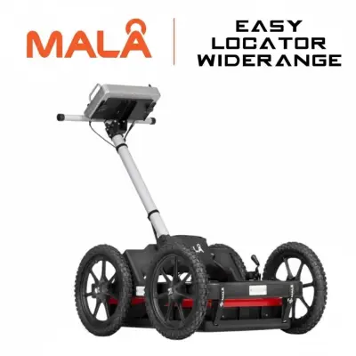 Mala GPR Easy Locator WideRange RTC Sığ ve Derin Eş Zamanlı Altyapı Tespit Yer Radarı (Geniş Bantlı GPR)