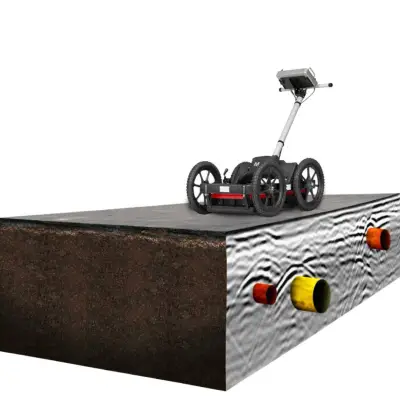 Mala GPR Easy Locator WideRange RTC Sığ ve Derin Eş Zamanlı Altyapı Tespit Yer Radarı (Geniş Bantlı GPR) görsel 3