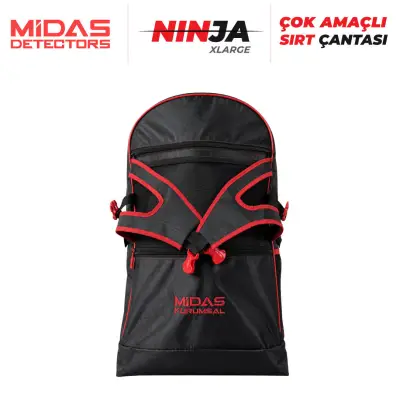 Midas Detectors MİDAS - NİNJA XLARGE - Çok Amaçlı Sırt Çantası görsel 4
