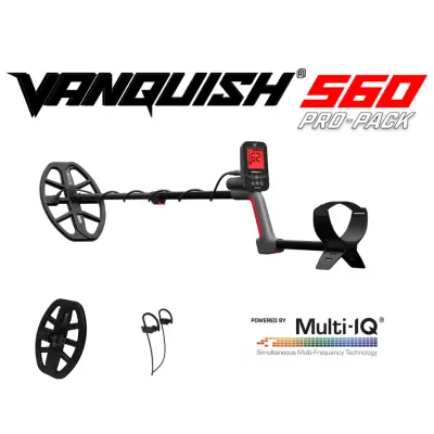 Vanquish 560 Pro Çift Başlıklı Tam Su Geçirmez Dedektör Seti görsel 2