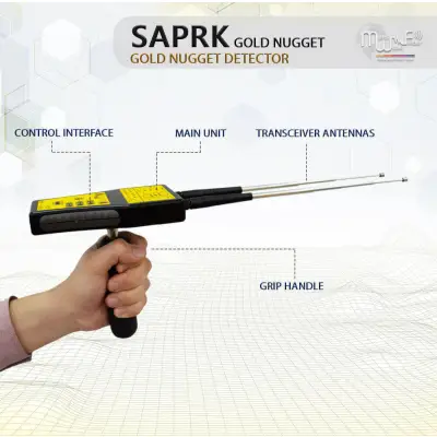 MWF Spark (Gold Nugget) Taşınabilir Uzun Mesafe Altın Külçe Tespit Cihazı (Basit Kontrol Panelli) görsel 3