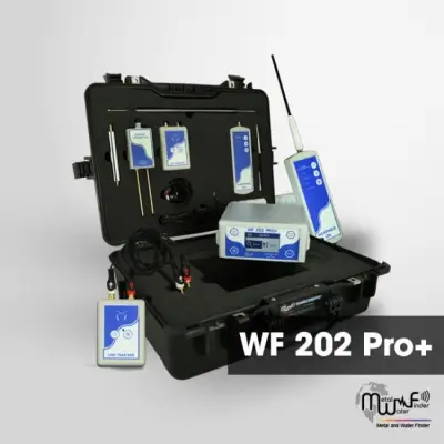 MWF WF 202 Pro + Ekranlı İki Sistemli Uzun Mesafe Yer Altı Su Tespit Cihazı görsel 2