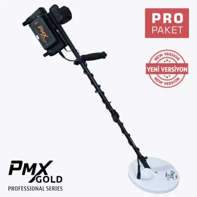 PMX Gold Altın ve Define Dedektörü - Pro Paket (Pulse İndüksiyon, Uçurtma + Mono + DD Başlık, En Kapsamlı Set)