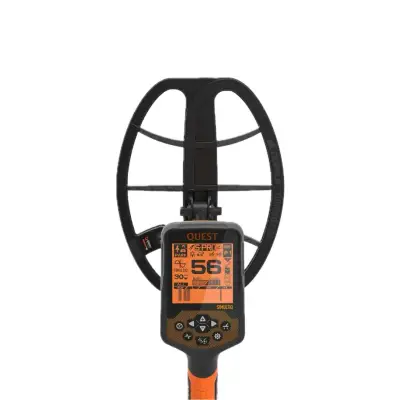 Quest S-Pro SimultiQ Supreme Tam Su Geçirmez Üst Segment Çoklu Frekans Dedektörü (Çift Başlık ve Kablosuz Kulaklık) görsel 2