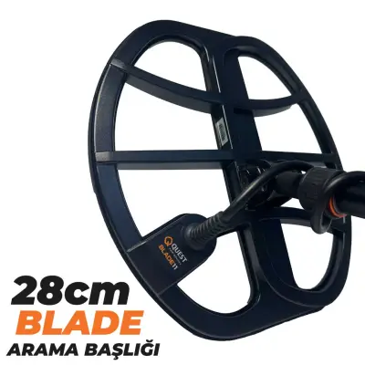 Quest X5 IDmaxX Su Geçirmez Çok Yönlü Dedektör (28 cm Gorila Blade Başlıklı) görsel 4