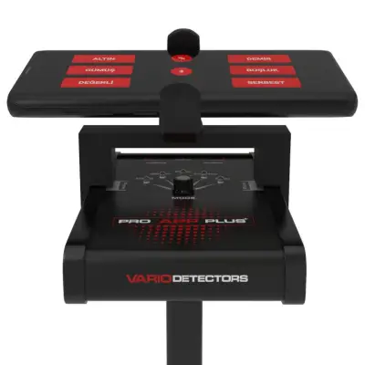 Vario Detectors Pro App Plus Alan Tarama ve 3D Yer Altı Görüntüleme Cihazı (Mobil Uygulamalı, Çok Modlu, Toprak Ayarı ve Hassasiyet) görsel 2