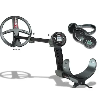 XP Deus 2 WS6 Master Tam Kablosuz Dedektör — WS6 Kulaklık ve 22 cm FMF Başlık