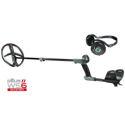 XP Deus 2 WS6 Master Tam Kablosuz Dedektör — WS6 Kulaklık ve 28 cm FMF Başlık görsel 2