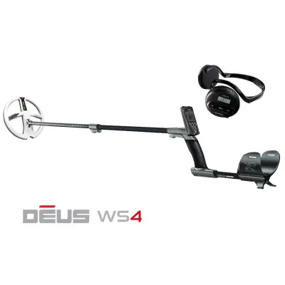 XP Deus Tam Kablosuz Dedektör — Ana Ünite, WS4 Kulaklık ve 22 cm HF Başlık görsel 2