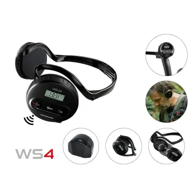 XP Deus WS4 Master Tam Kablosuz Dedektör — WS4 Kulaklık ve 22 cm HF Başlık görsel 3