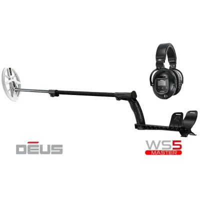 XP Deus WS5 Master Tam Kablosuz Dedektör — WS5 Kulaklık ve 24x13 cm HF Başlık görsel 3