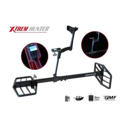 XP Xtrem Hunter XTR-115 FMF Derin Arama Dedektörü Seti (Kablosuz Kulaklıklı) görsel 2