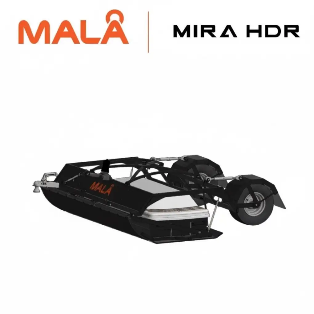 Mala Mala GPR MIRA HDR 500 MHz Yüksek Kanal Yoğunluklu Büyük Ölçekli 3D Yer Radarı (Otoyol Hızında Haritalama)