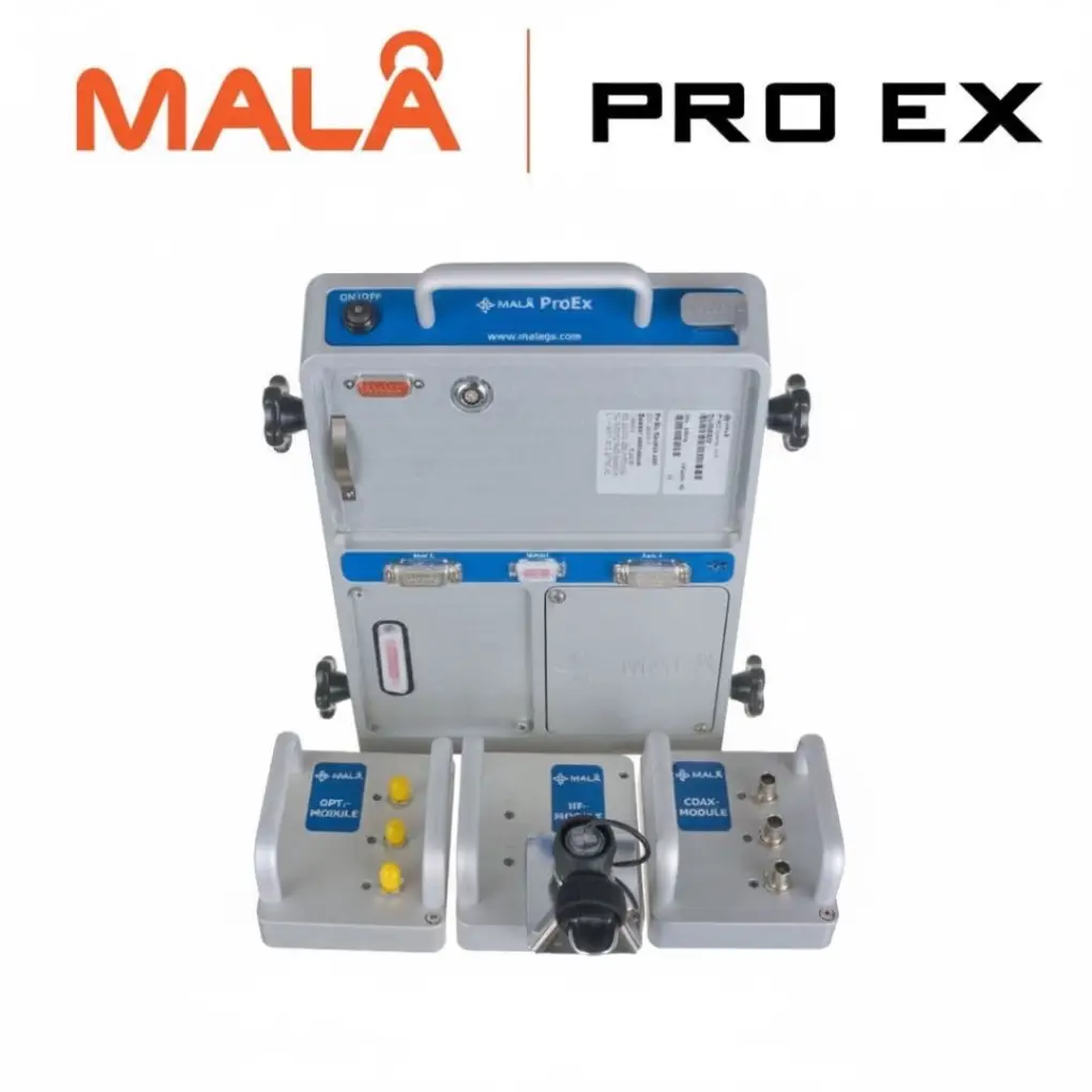 Mala Mala GPR ProEx Genişleyebilir Çok Kanallı Profesyonel Yer Radarı Platformu (Modüler GPR)