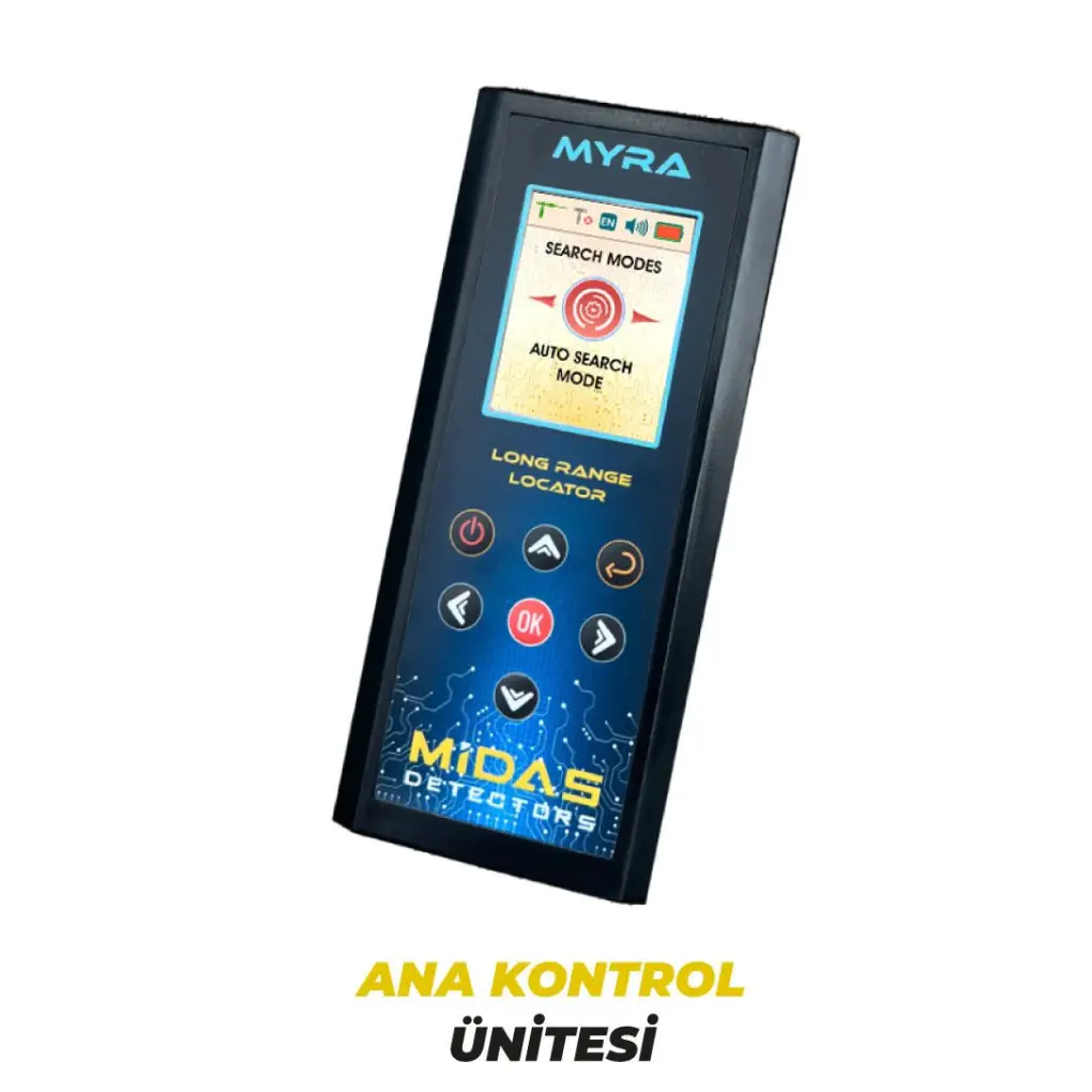 Midas Detectors Midas Myra Elektronik Uzun Menzilli Alan Tarama Sistemi - Standart Paket (Amplifikatörlü, Çok Modlu LRL)