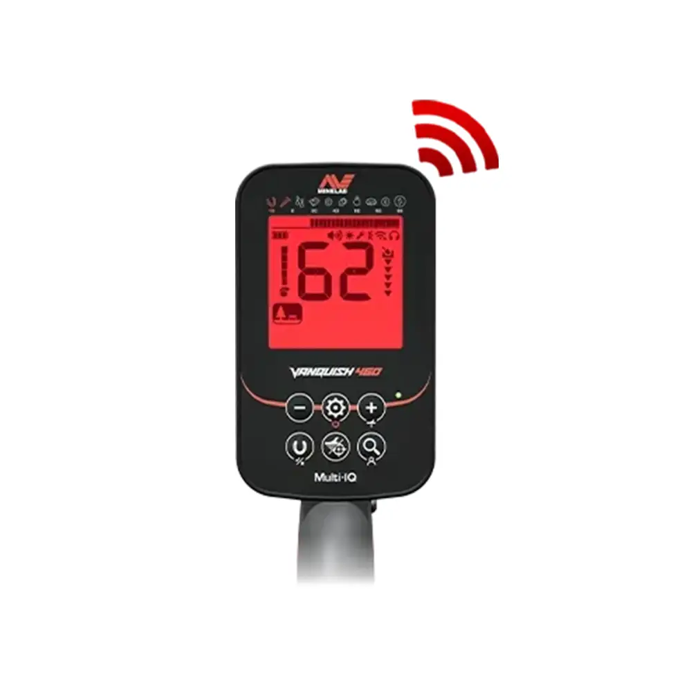 Minelab Vanquish 460 Çok Frekanslı Tam Su Geçirmez Dedektör