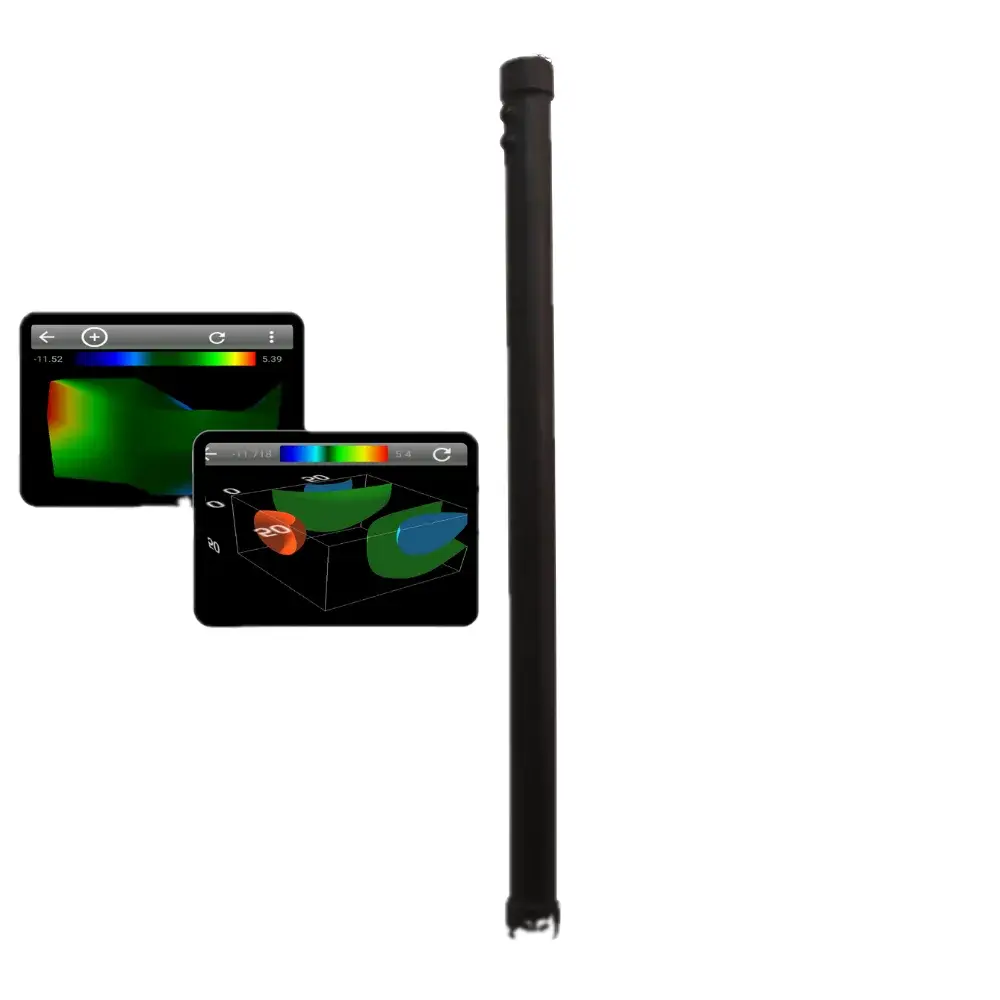 Teknoloji Ekibi Teknoloji Ekibi 3D Windows Gradiometre ve Manyetometre 3D Görüntüleme Sistemi (Yapı, Boşluk ve Manyetik Metal Araştırması, Gerçek Zamanlı, 2D/3D)