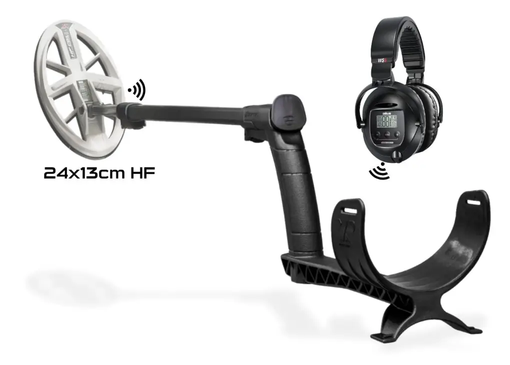 XP XP Deus WS5 Master Tam Kablosuz Dedektör — WS5 Kulaklık ve 24x13 cm HF Başlık