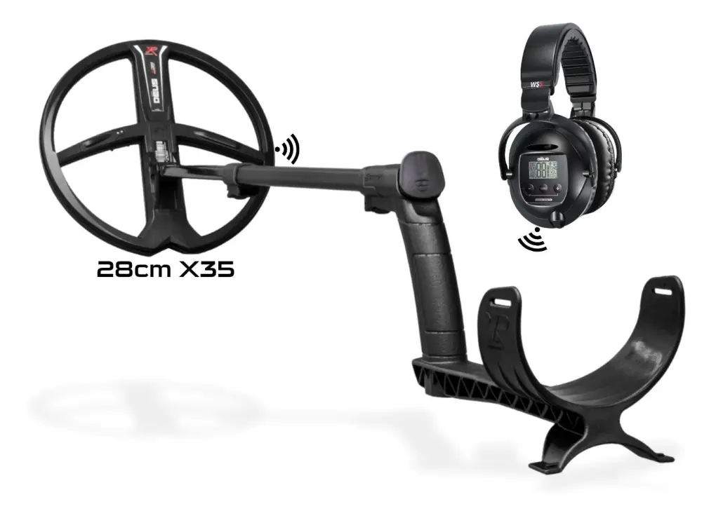 XP XP Deus WS5 Master Tam Kablosuz Dedektör — WS5 Kulaklık ve 28 cm X35 Başlık